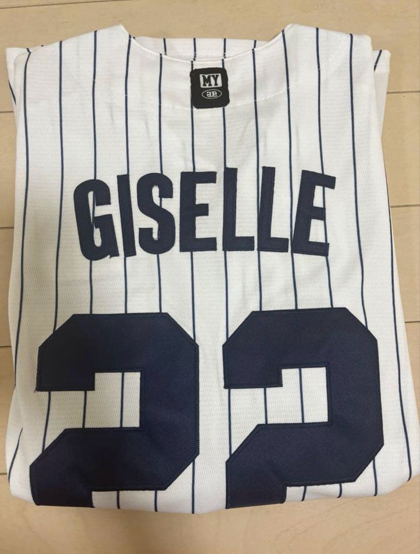 aespa エスパ GISELLE ジゼル 22 ユニフォーム Tシャツ