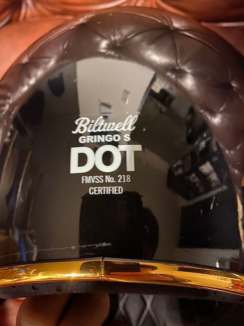 ビルトウェル グリンゴS ブラック＆ゴールドリム カスタム Mサイズ 57-58