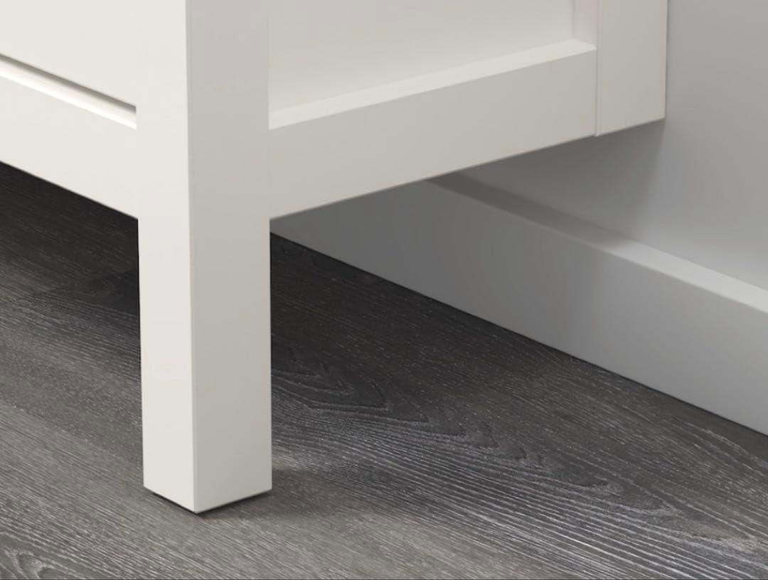 IKEA HEMNES ヘムネス シューズボックス2段, ホワイト