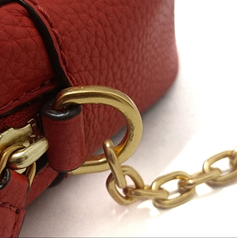 TORY BURCH(トリーバーチ) ショルダーバッグ - レッド レザー