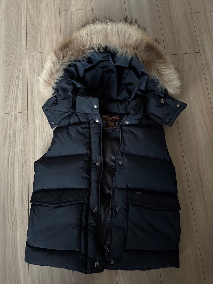 WOOLRICH ダウンベストM ネイビー