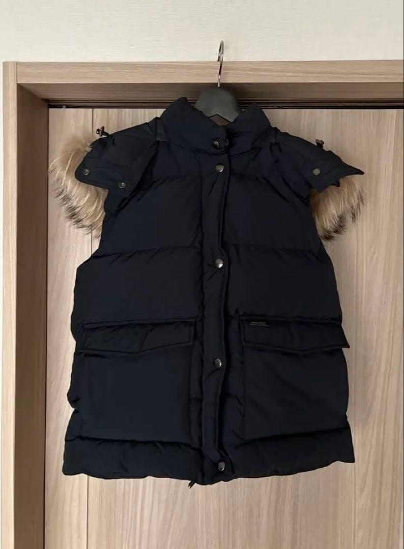 WOOLRICH ダウンベストM ネイビー