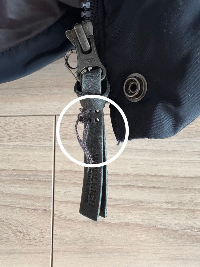 WOOLRICH ダウンベストM ネイビー