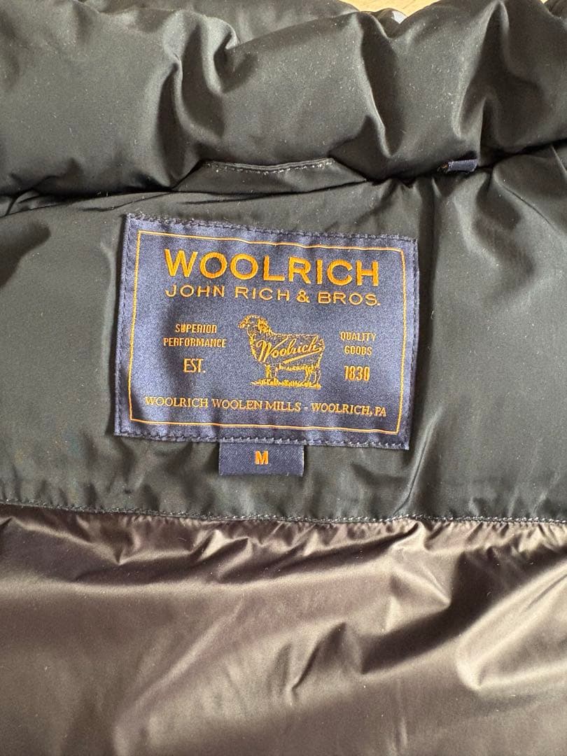 WOOLRICH ダウンベストM ネイビー