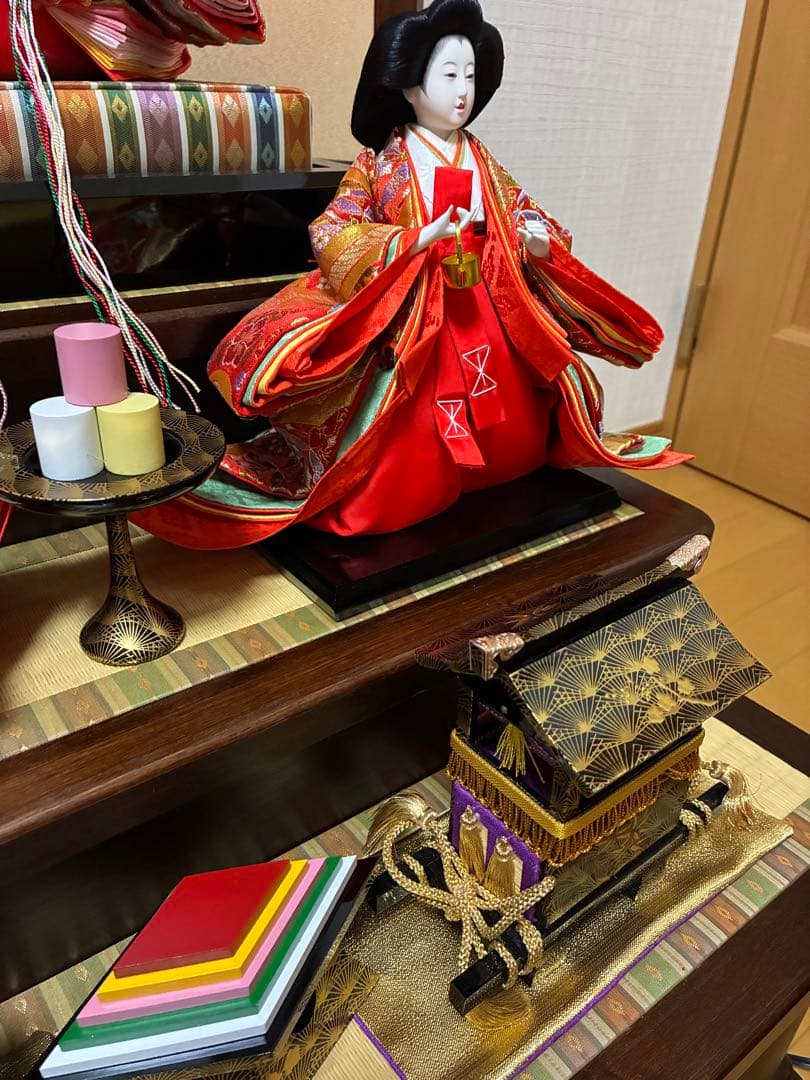 雛人形セット　三段