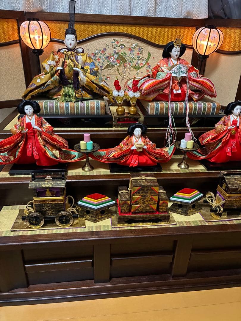 雛人形セット　三段