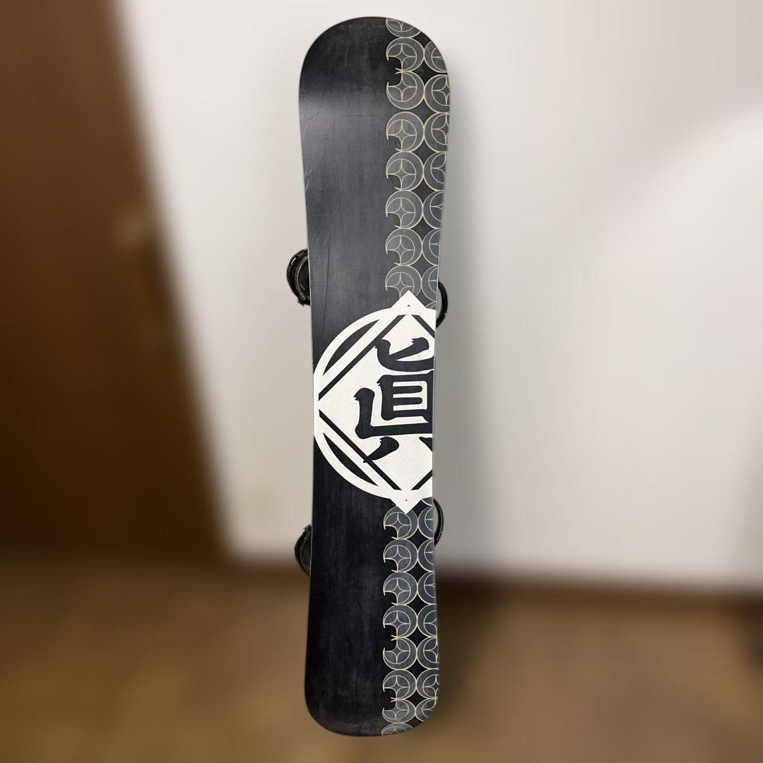 眞空雪板等　儚　152cm FLUX バインディング