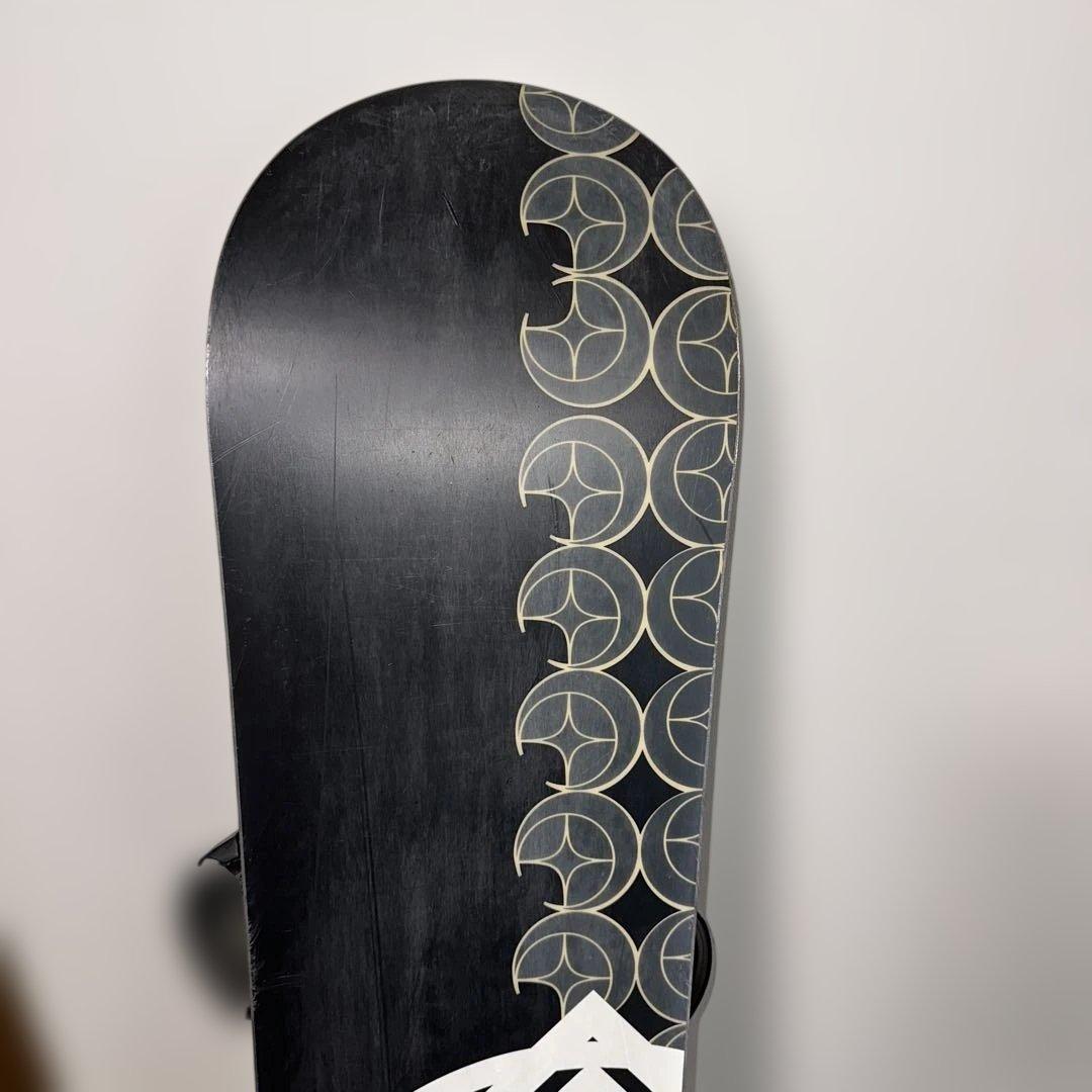 眞空雪板等　儚　152cm FLUX バインディング