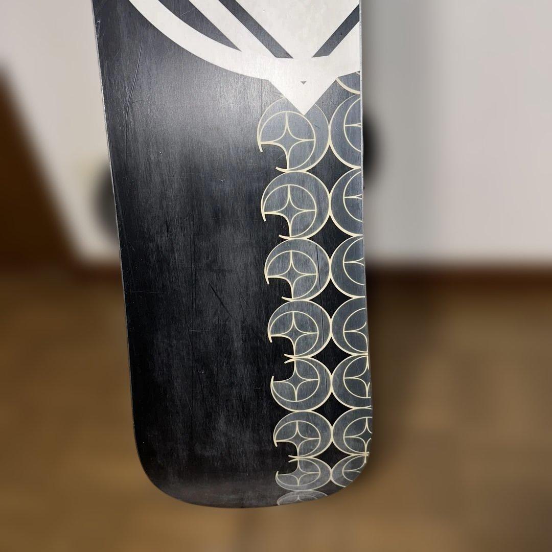 眞空雪板等　儚　152cm FLUX バインディング