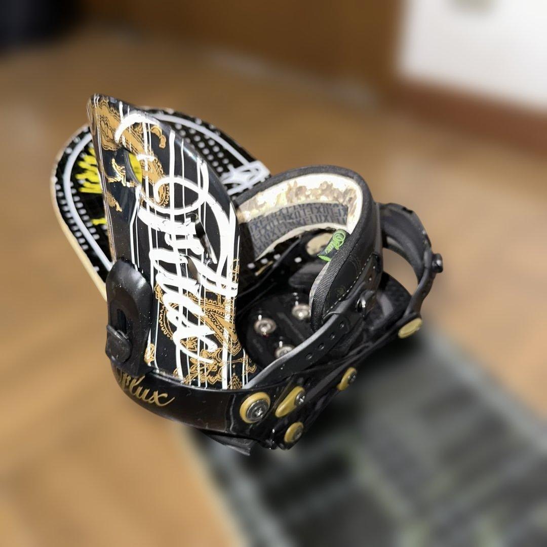 眞空雪板等　儚　152cm FLUX バインディング