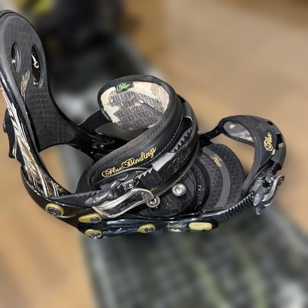 眞空雪板等　儚　152cm FLUX バインディング