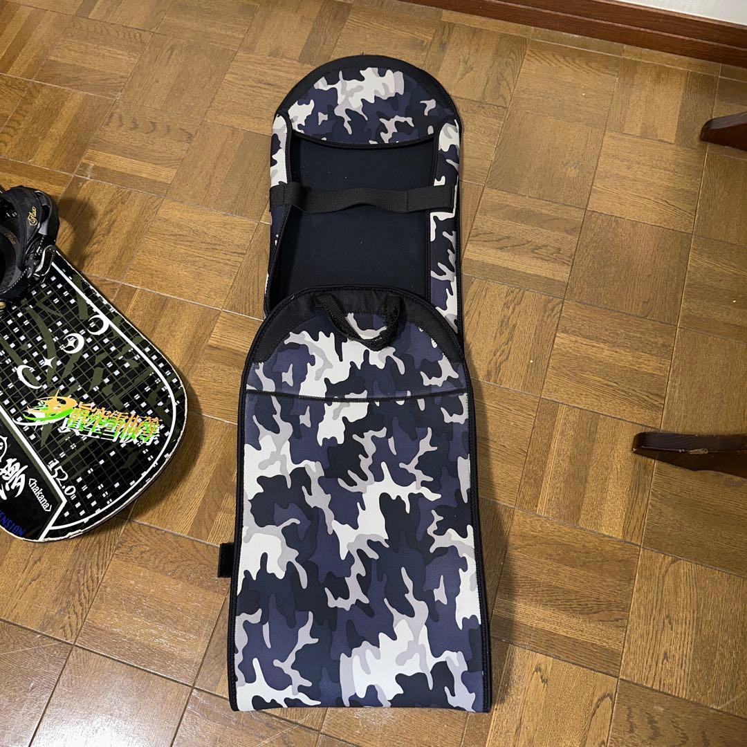 眞空雪板等　儚　152cm FLUX バインディング