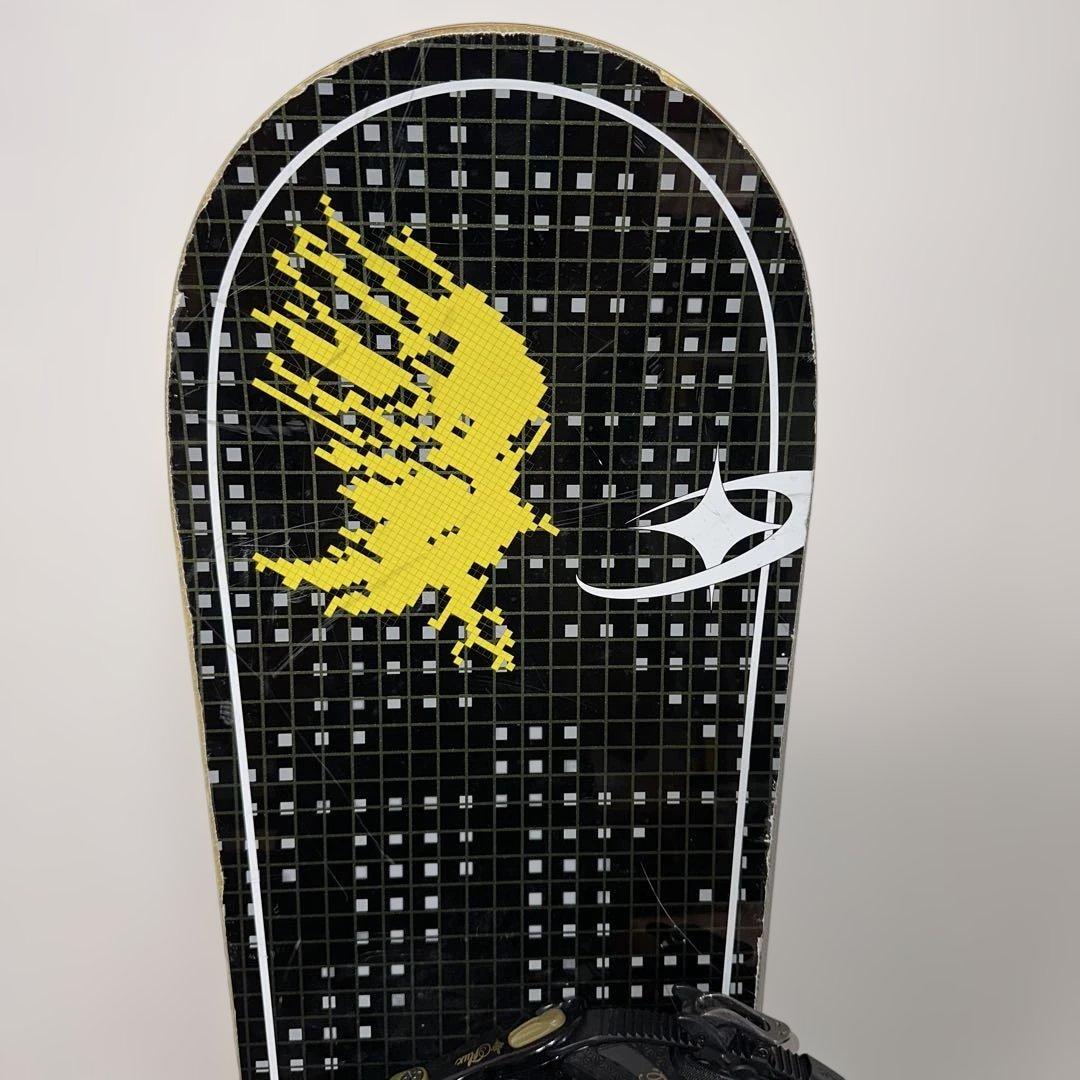 眞空雪板等　儚　152cm FLUX バインディング