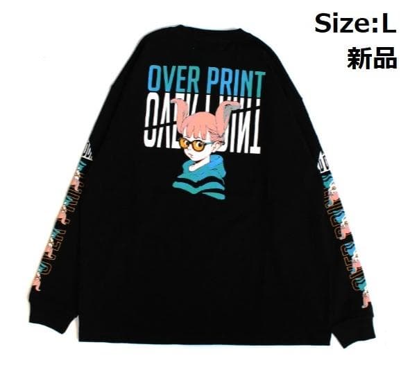 【年末限定値引】over print Inverted Heavy LS Tee