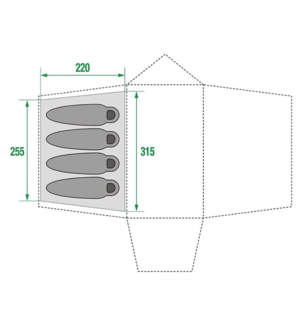 THE NORTH FACE Nautilus 4×4 インナーテント