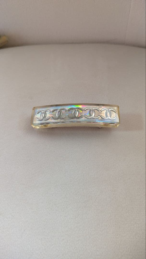 シャネル　虹色　ヘアピン　値下げ！