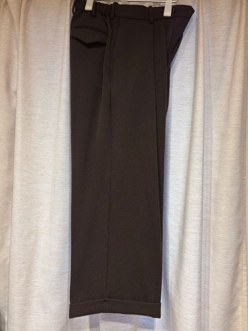 パンツ MARKAWARE PLEATED WIDE TROUSERS