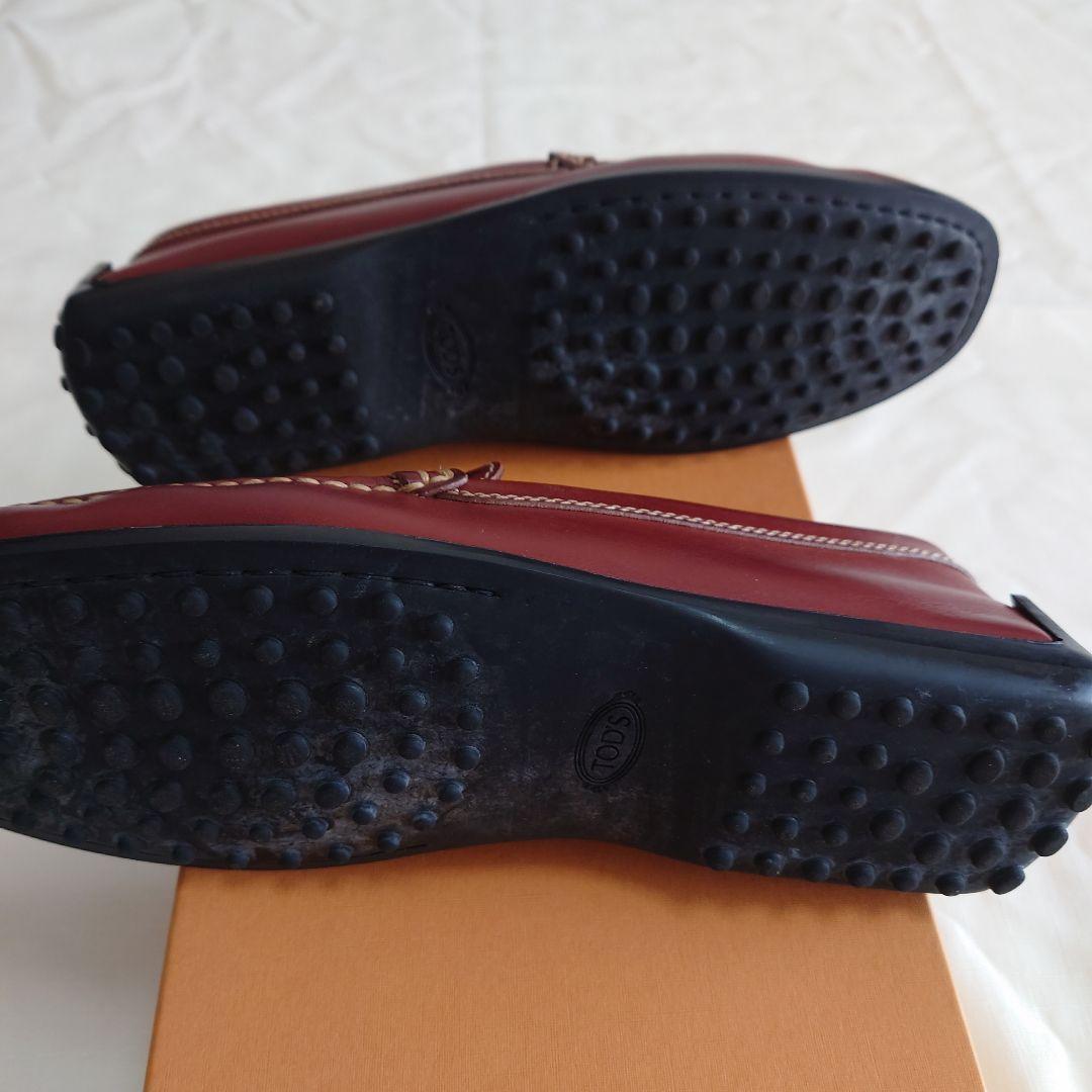 美品　TOD'S 　トッズ　ゴンミーニ　ドライビングシューズ　ブラウン サイズ6