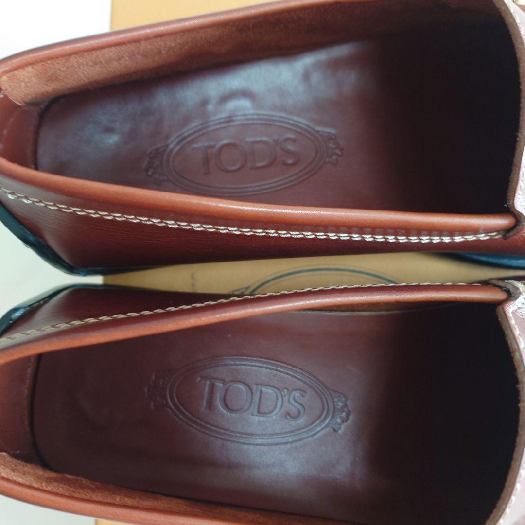 美品　TOD'S 　トッズ　ゴンミーニ　ドライビングシューズ　ブラウン サイズ6
