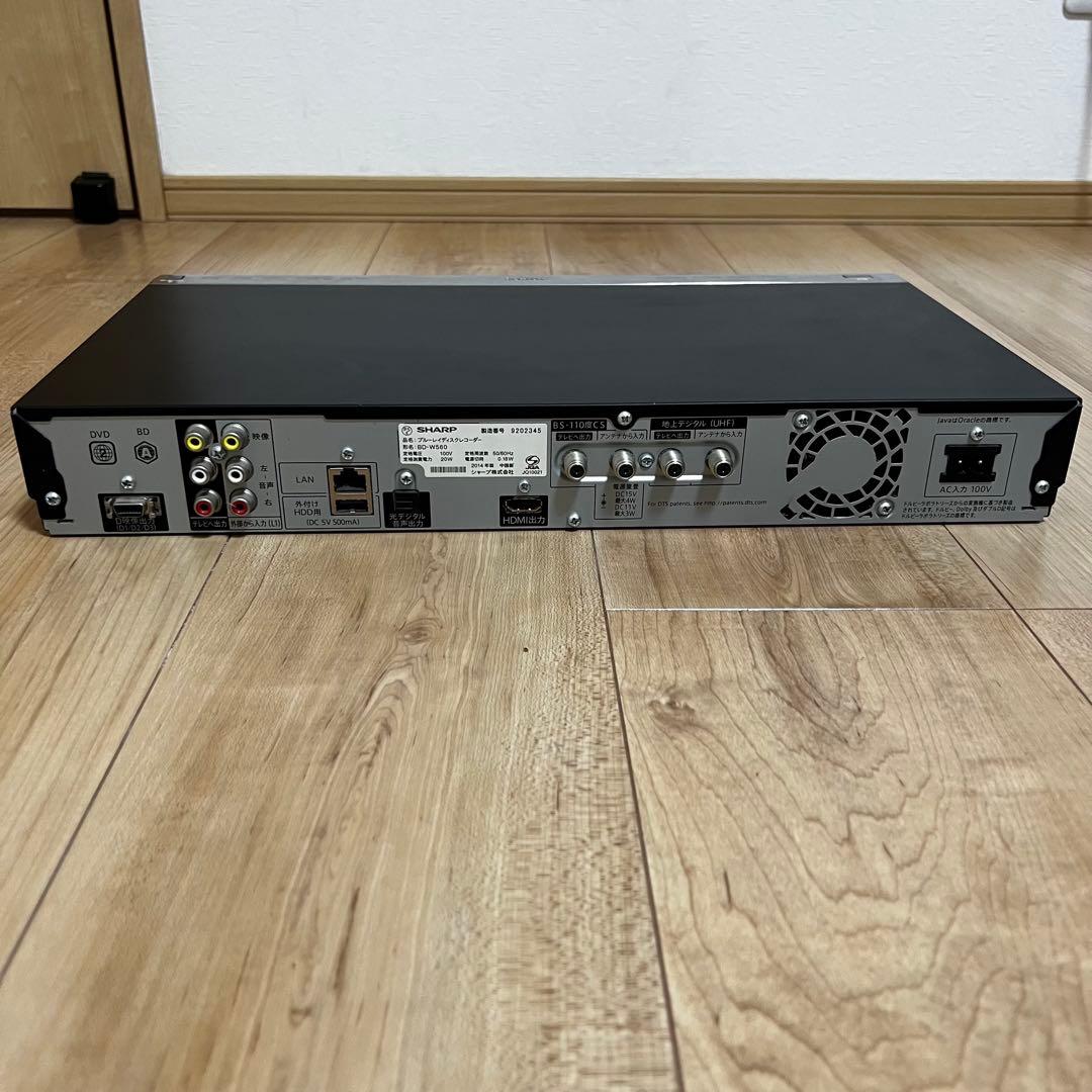SHARP Blu-ray HDDレコーダーBD-W560 2番組同時