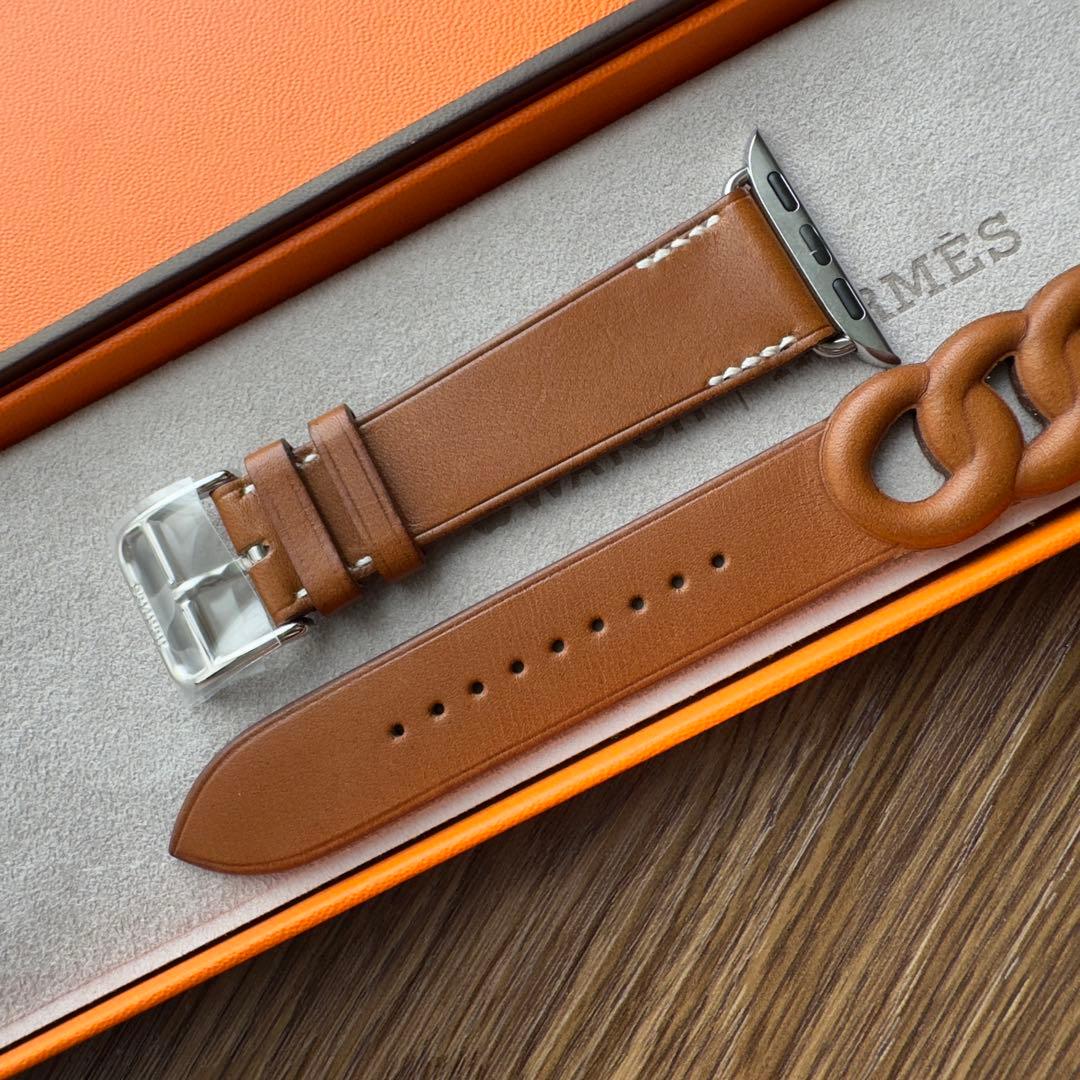 2753 プレミア未使用　Apple Watch エルメス　グルメット　二重