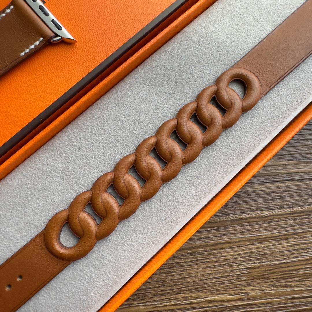 2753 プレミア未使用　Apple Watch エルメス　グルメット　二重