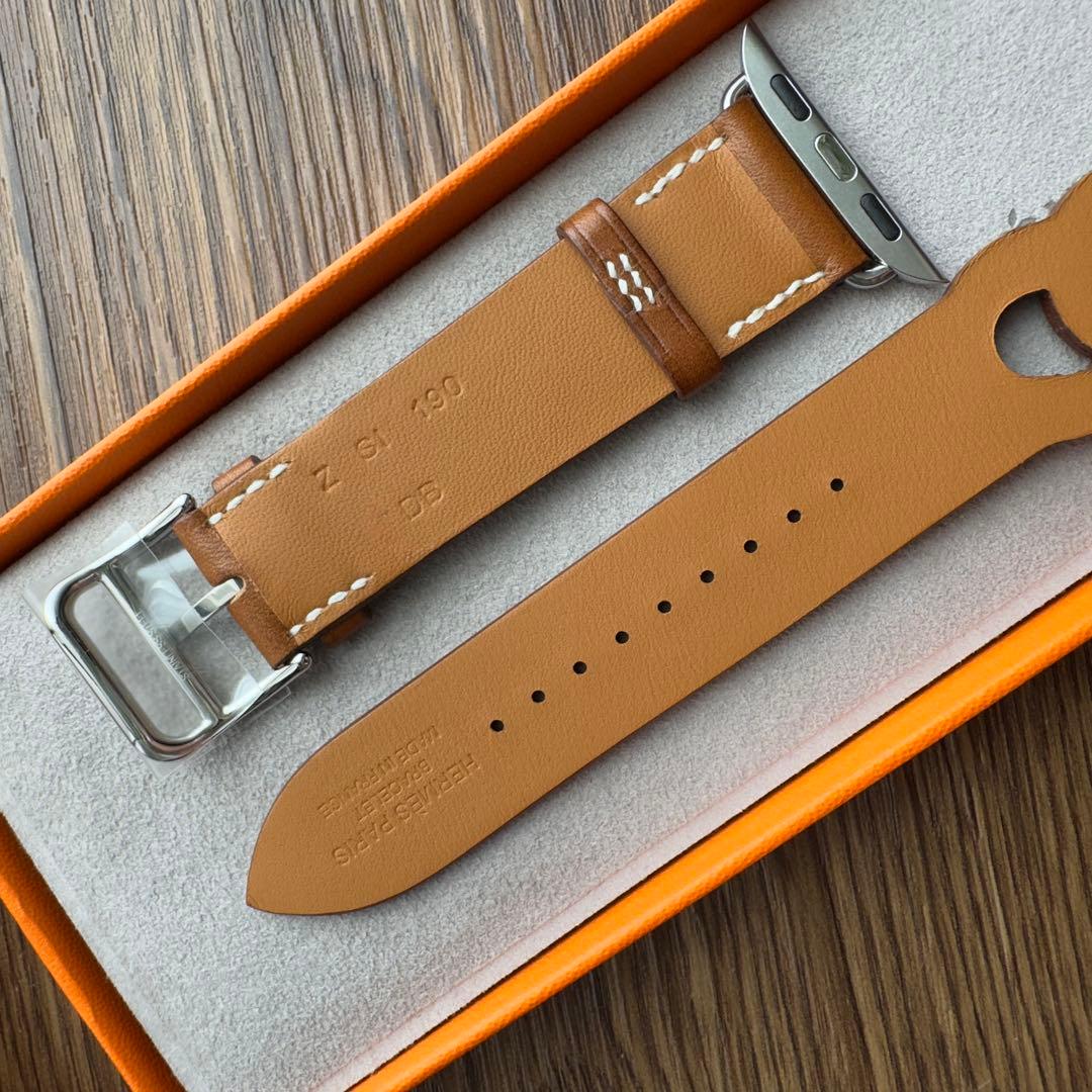 2753 プレミア未使用　Apple Watch エルメス　グルメット　二重