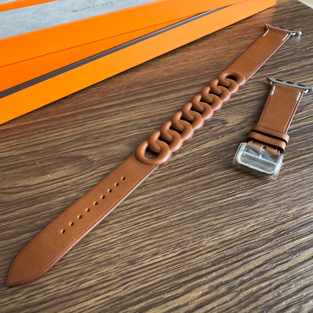 2753 プレミア未使用　Apple Watch エルメス　グルメット　二重