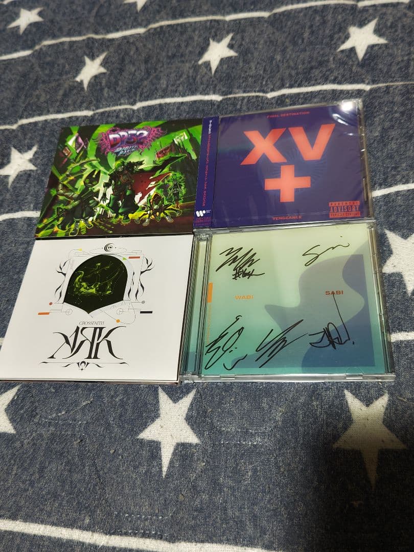 サバプロ・CVLTE・クロスフェイス直筆サイン入り ＆ coldrain再録