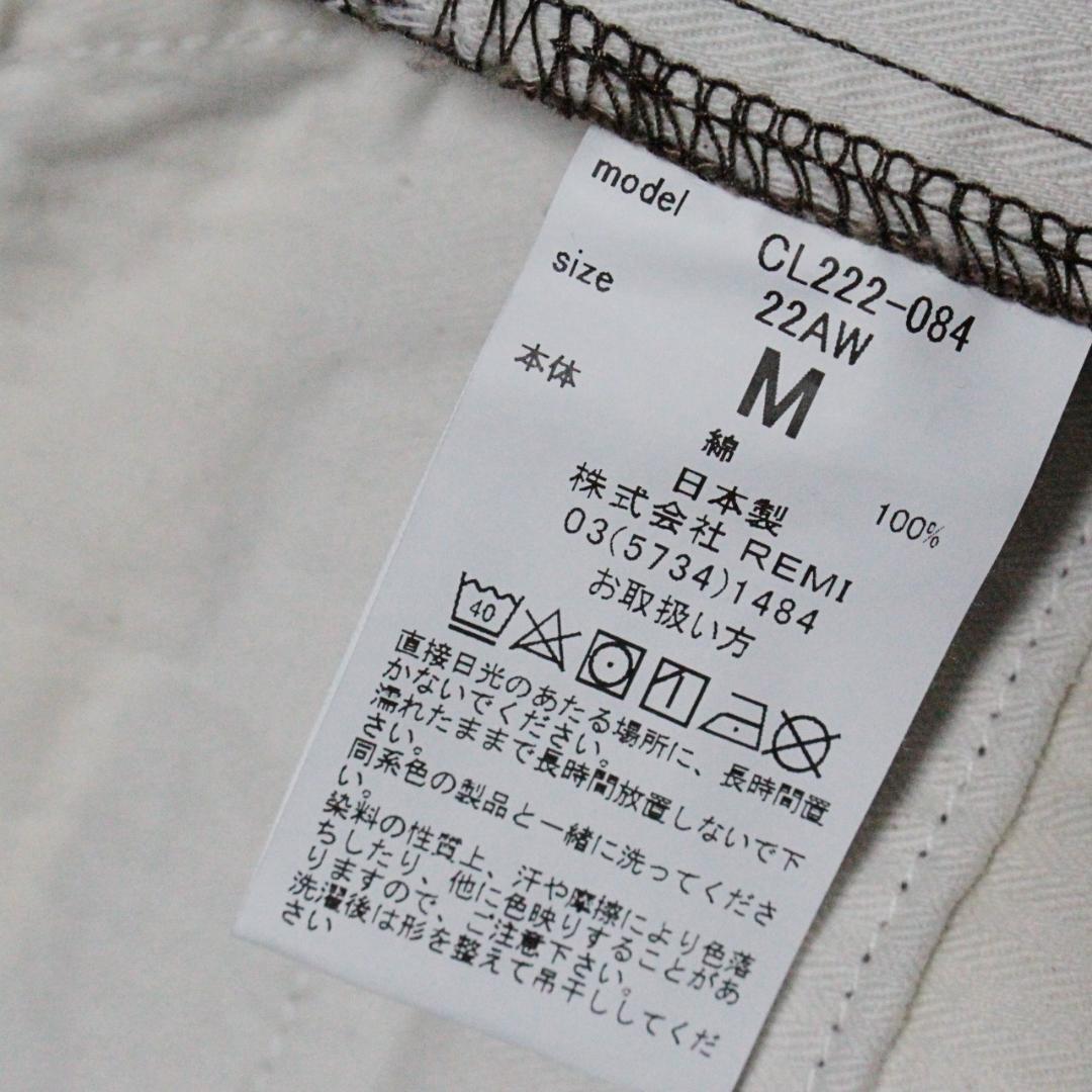 未使用 キャルオーライン ペイズリー柄 ２タックコーデュロイパンツ Mサイズ