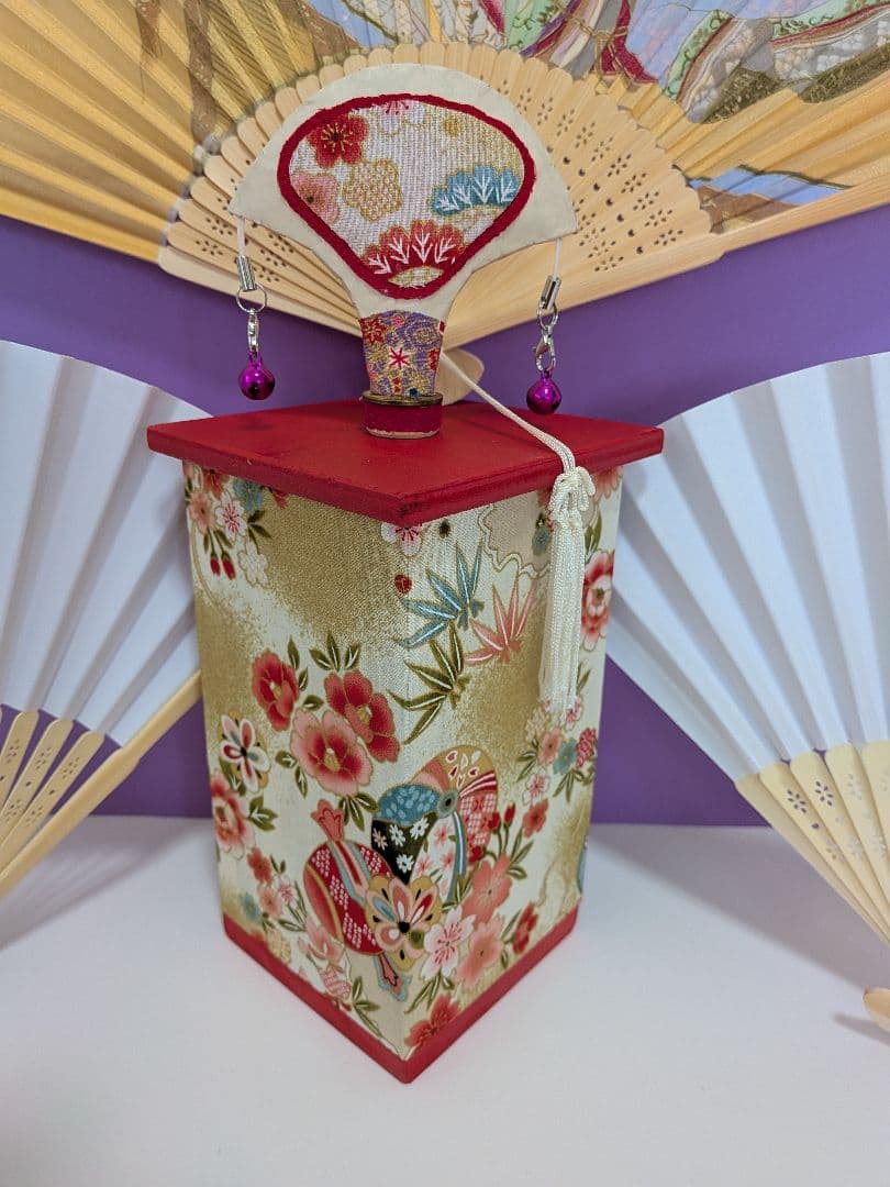 ココちゃん専用‼️「京扇子付！」（NEW）投扇興セット。