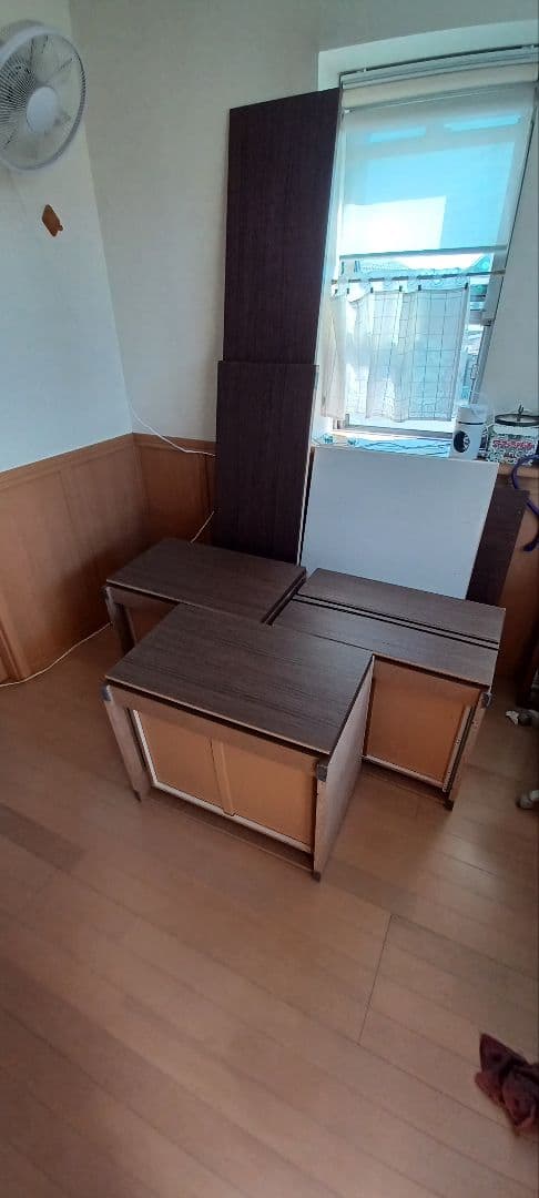 ニトリ　収納付きベッドフレーム　セミダブル