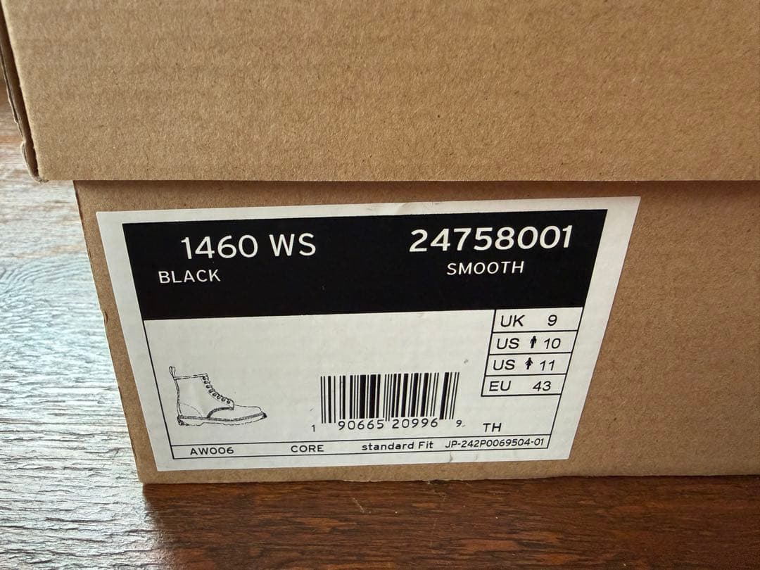 定価の半額 極美品 ドクターマーチン ホワイトステッチ 8 ホール 28cm