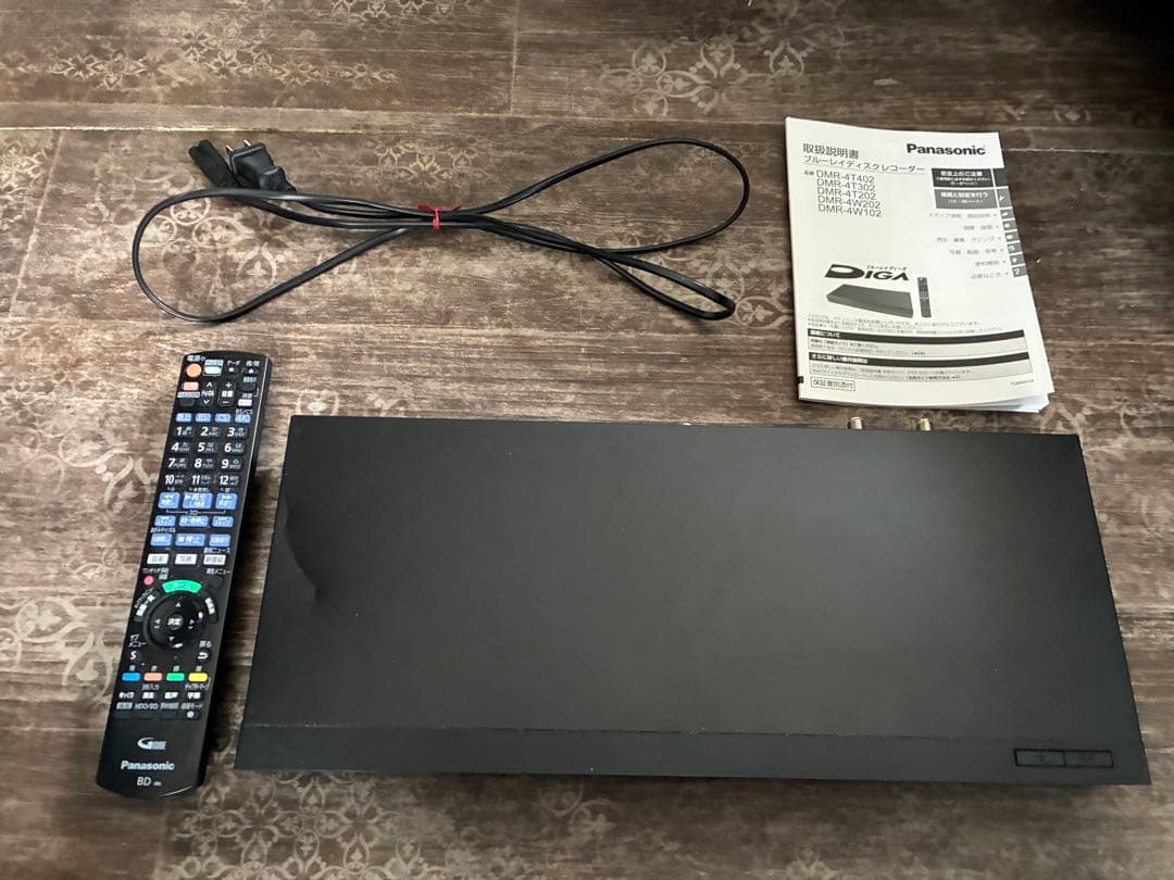Panasonic DMR-4W202 ブルーレイレコーダー