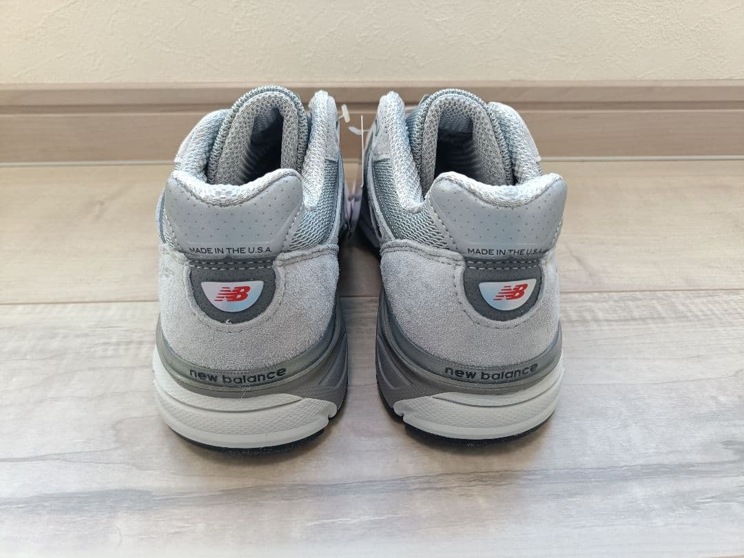 24.5cm 新品 ニューバランス U990GR4 USA製 グレー 990V4