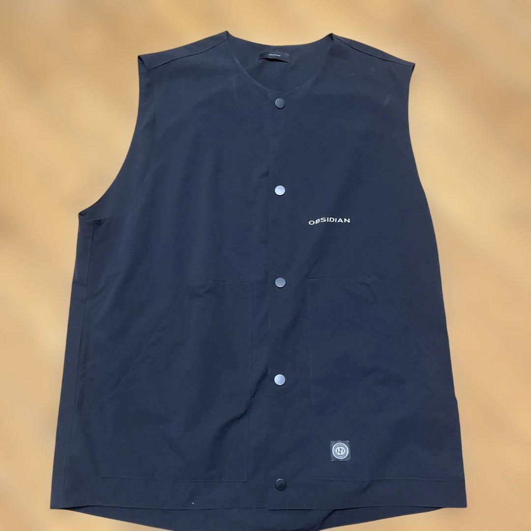OBSIDIAN メンズベストMサイズ