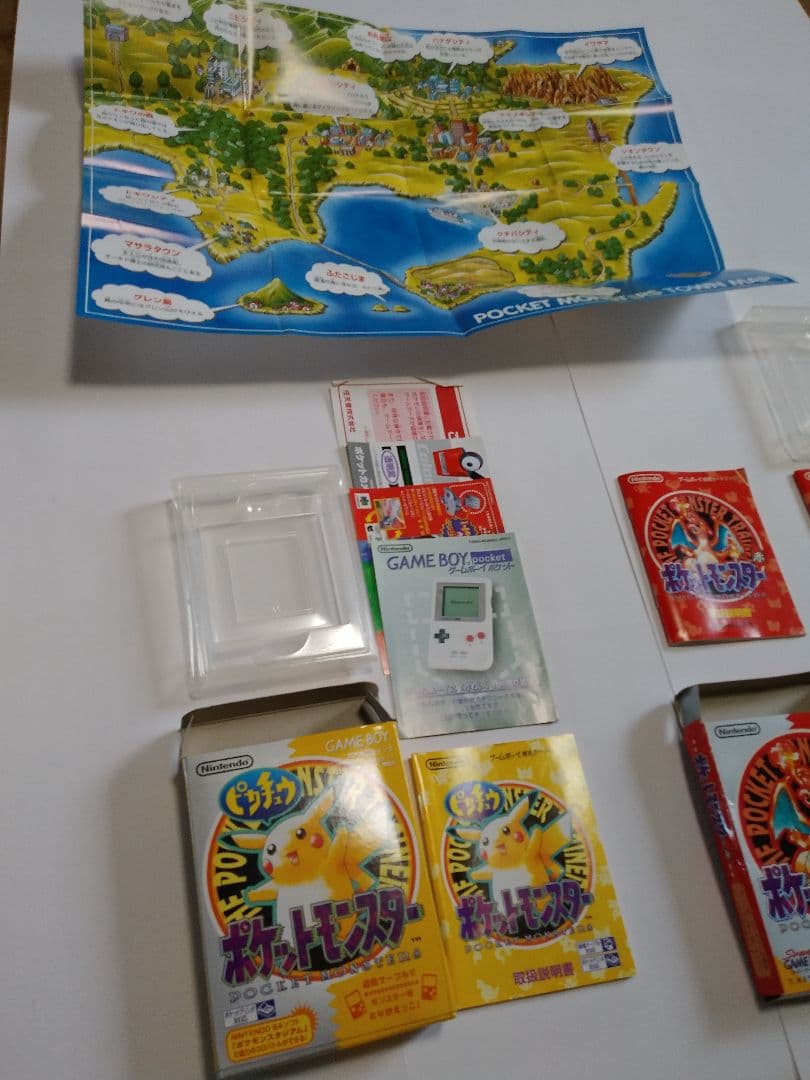 中古品　空箱多め　ポケットモンスター　ゲーム　空箱　まとめ売り　赤　金銀　など
