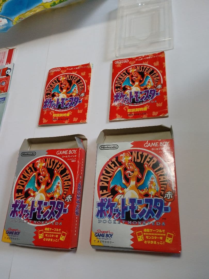 中古品　空箱多め　ポケットモンスター　ゲーム　空箱　まとめ売り　赤　金銀　など