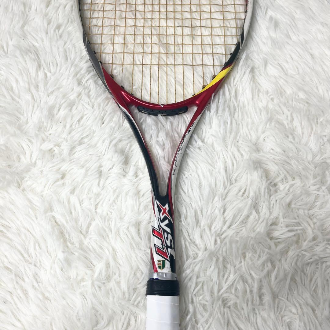 【美品】ミズノ XYST T1 0U ソフトテニス ラケット MIZUNO