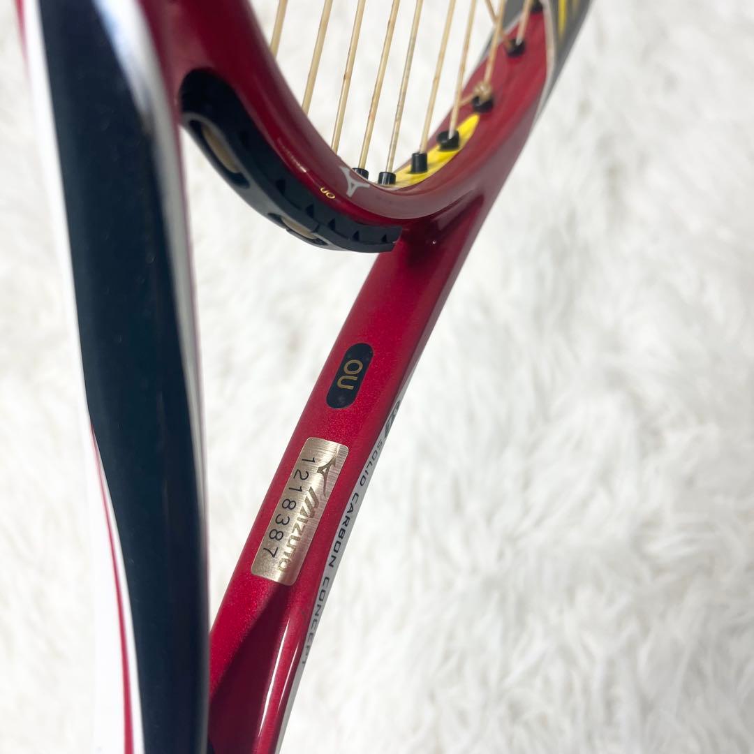 【美品】ミズノ XYST T1 0U ソフトテニス ラケット MIZUNO