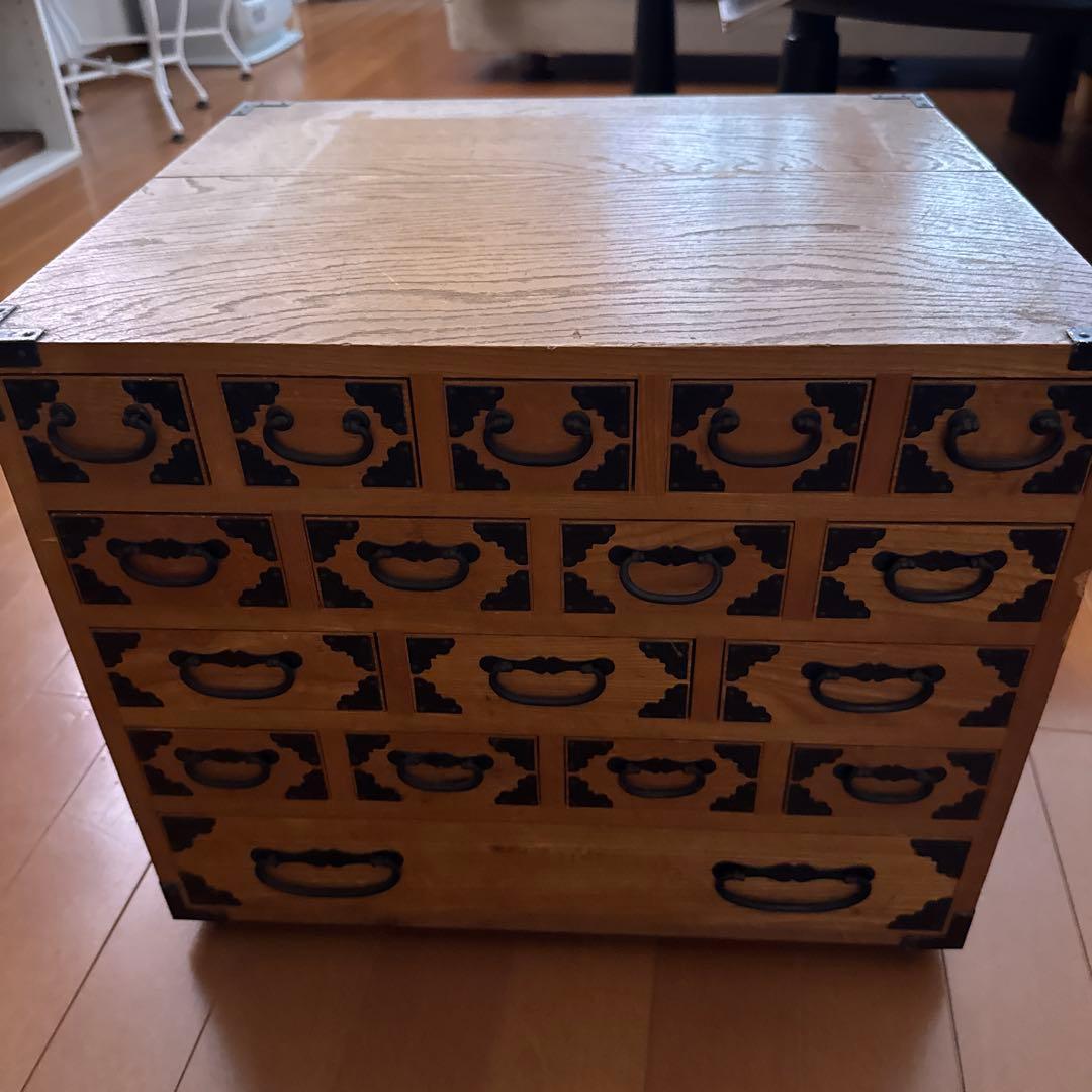 薬箪笥 小引き出し 小物入れ 薬箱 木製 裁縫 収納 昭和 レトロ