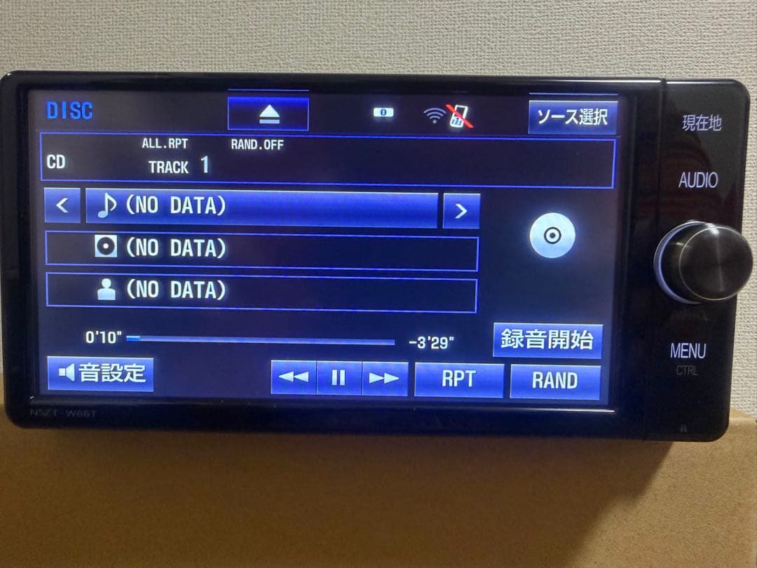 TOYOTA カーナビ T-Connect機能搭載 NSZT-W66T