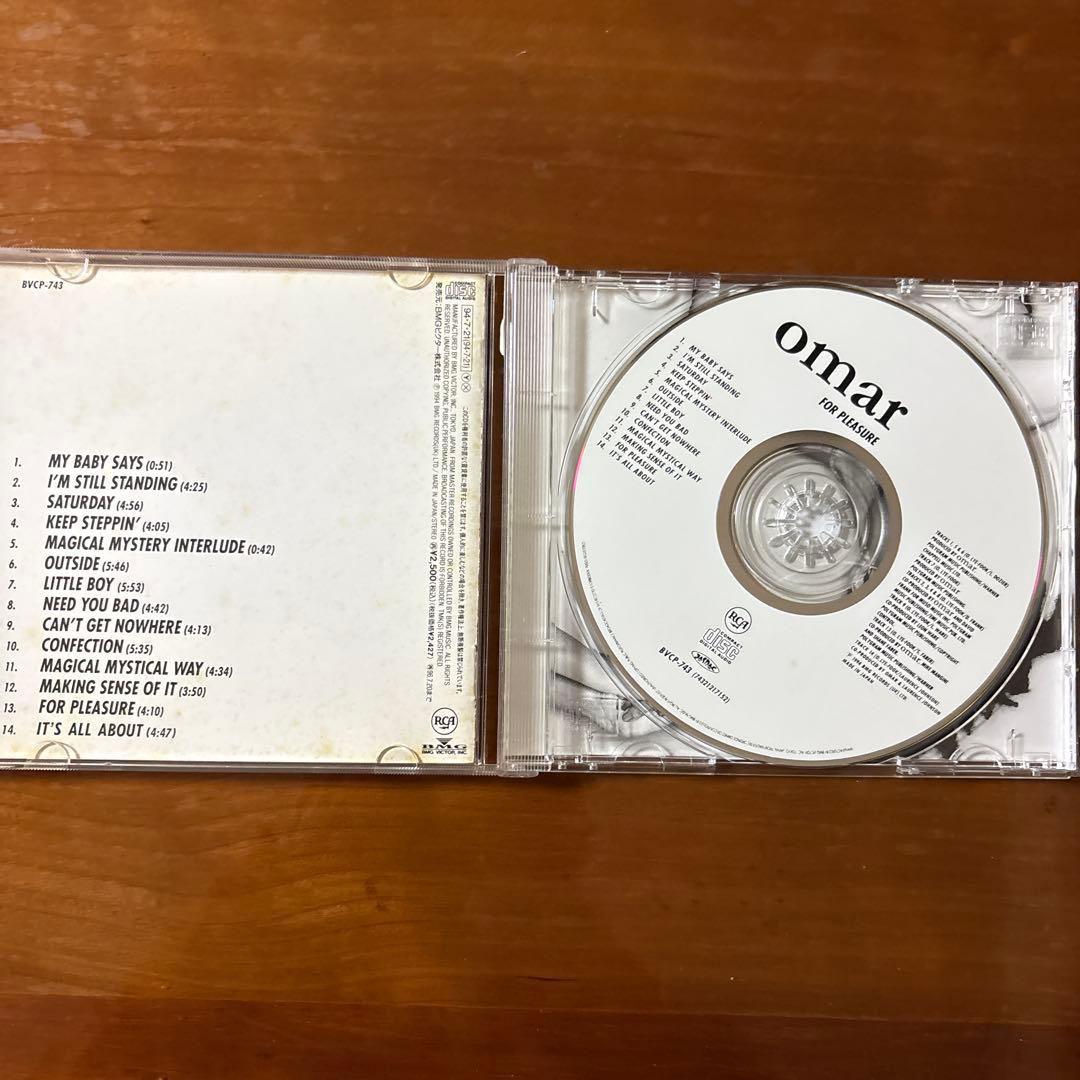 洋楽 Omar For Pleasure CD