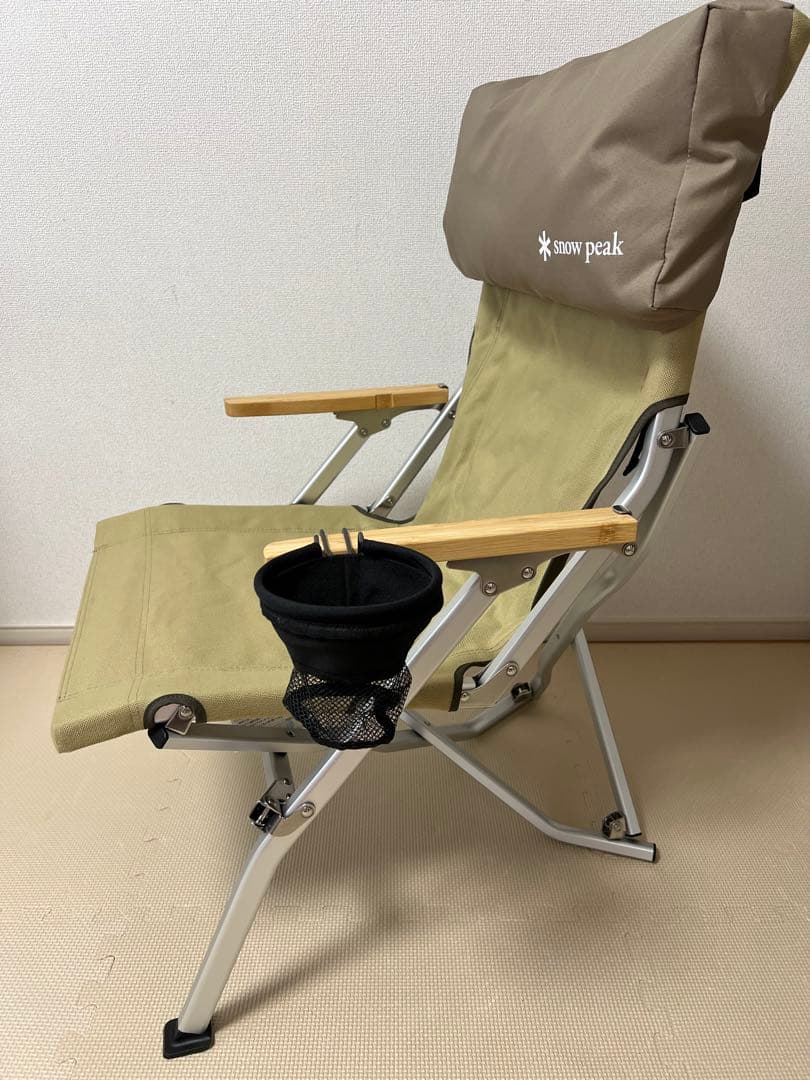 スノーピーク　ローチェア30 カーキ3点セット