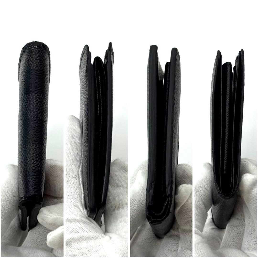 【美品】 ルイヴィトン ダミエグラフィット ポルトフォイユ マルコ カード4枚