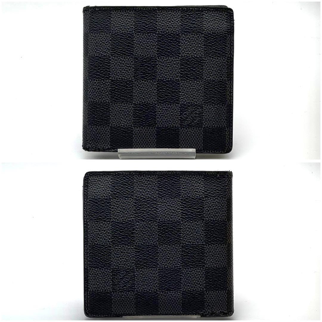 【美品】 ルイヴィトン ダミエグラフィット ポルトフォイユ マルコ カード4枚