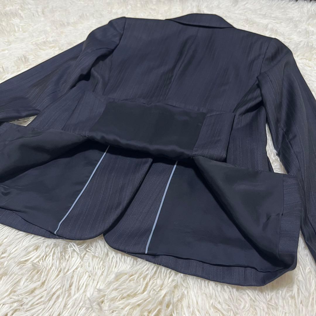 Theory luxe ロロピアーナ セットアップ　ネイビー　ストライプ　36