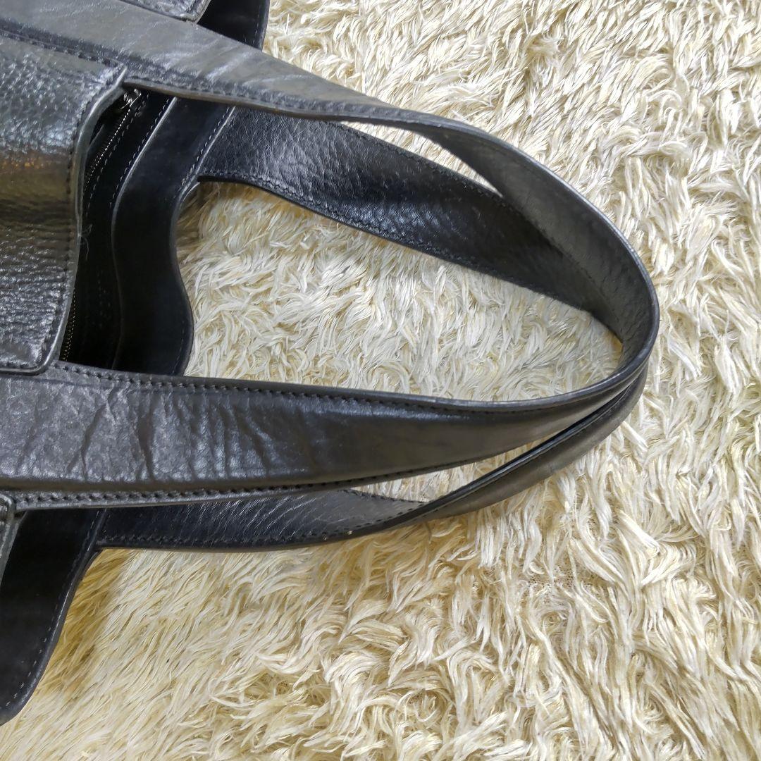 美品✨HIROFU ヒロフ　トートバッグ　【ヴィータ】 ブラック 黒