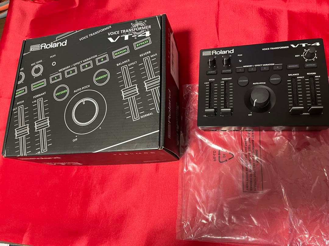 Roland VT-4 ボイストランスフォーマー　インターフェース