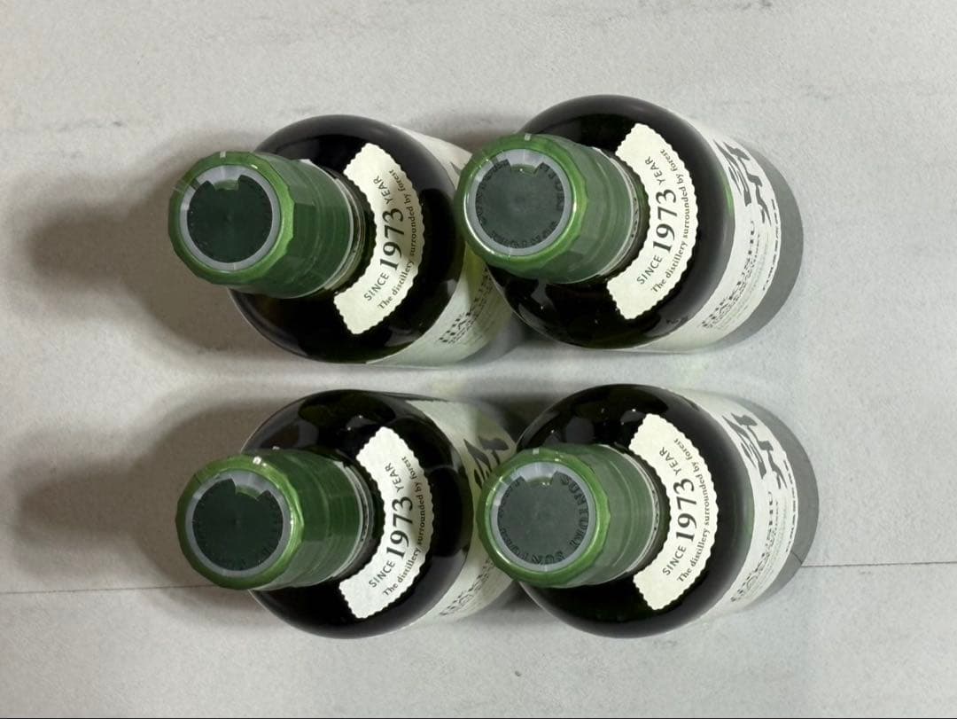 ひ*0様 白州　シングルモルトウイスキー　ミニボトル　180ml 4本